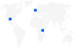 Digibiashara Locations on the World Map